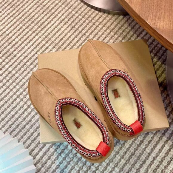 Ugg Tazz Platform Slippers Chestnut - Picture 4 of 9